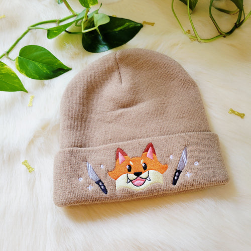 Knife Fox Beanie