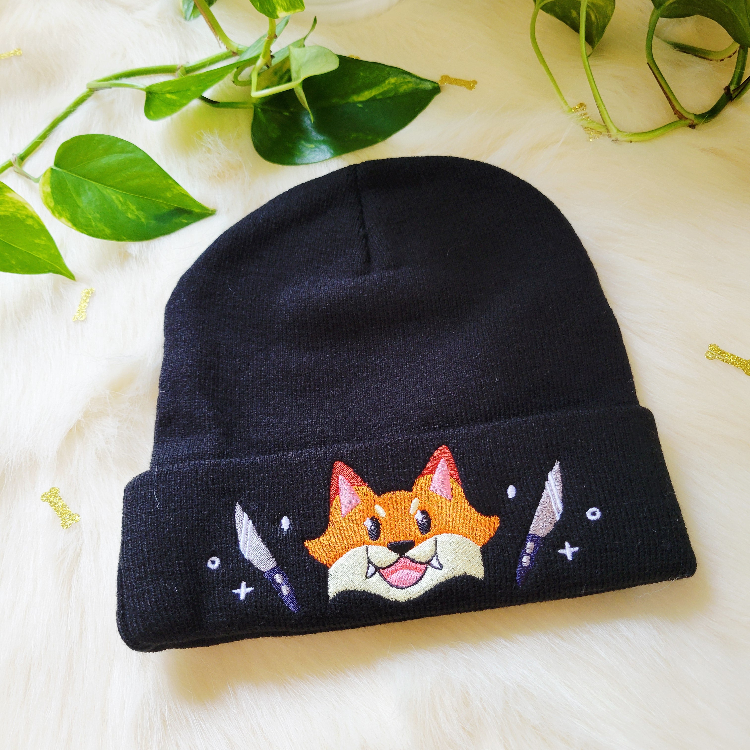 Knife Fox Beanie